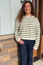 Load image into Gallery viewer, The Aubrey Striped Knit Sweater