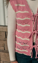 Load image into Gallery viewer, The Amelia Crochet Sweater Vest
