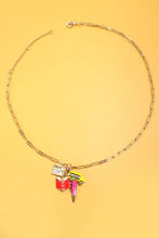 Load image into Gallery viewer, Back to School Charm Necklace
