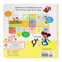 Load image into Gallery viewer, ABC on the Farm Alphabet Lift-a-Flap Board Book
