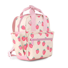 Load image into Gallery viewer, Itzy Bitzy Backpack: Strawberries &amp; Cream
