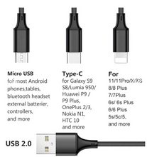 Load image into Gallery viewer, 3 in 1 Charging Cable
