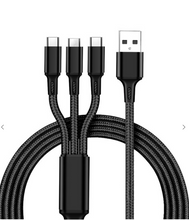 Load image into Gallery viewer, 3 in 1 Charging Cable
