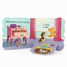 Load image into Gallery viewer, Babies Love Kittens Lift-a-Flap Board Book
