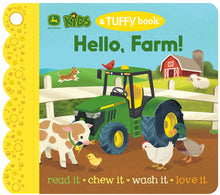 Load image into Gallery viewer, John Deere Kids Hello, Farm!  (Tuffy Teether Indestructible)
