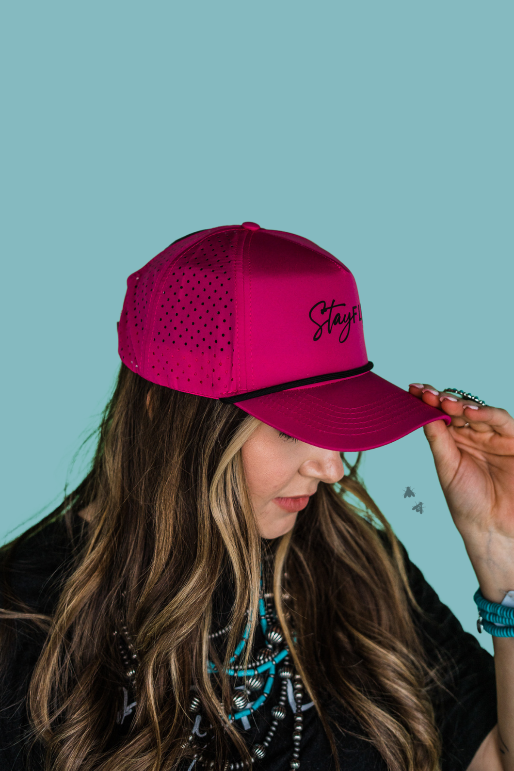 2 Fly Co. Trucker Hat - BUBBLEGUM