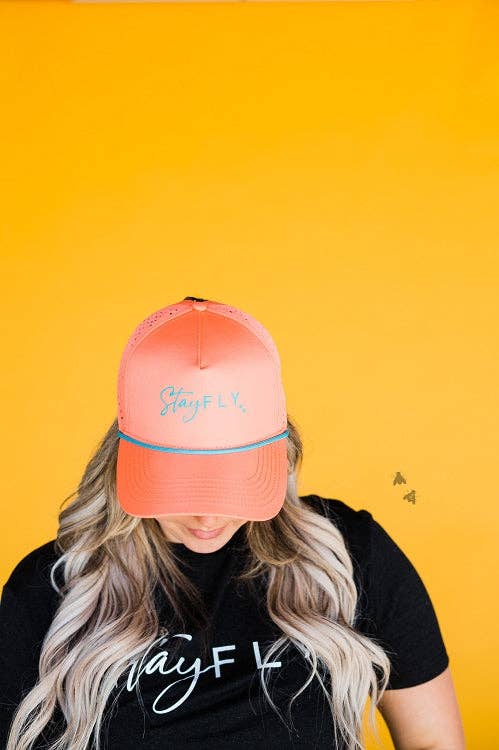 2 Fly Co. Trucker Hat - Tang